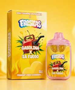 Fresitas Gasolina × ZA Fuego 2G Dual-Chamber Disposable